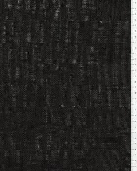 Toile de jute - 330 gr/m² - 260 cm - Noir - Tissushop